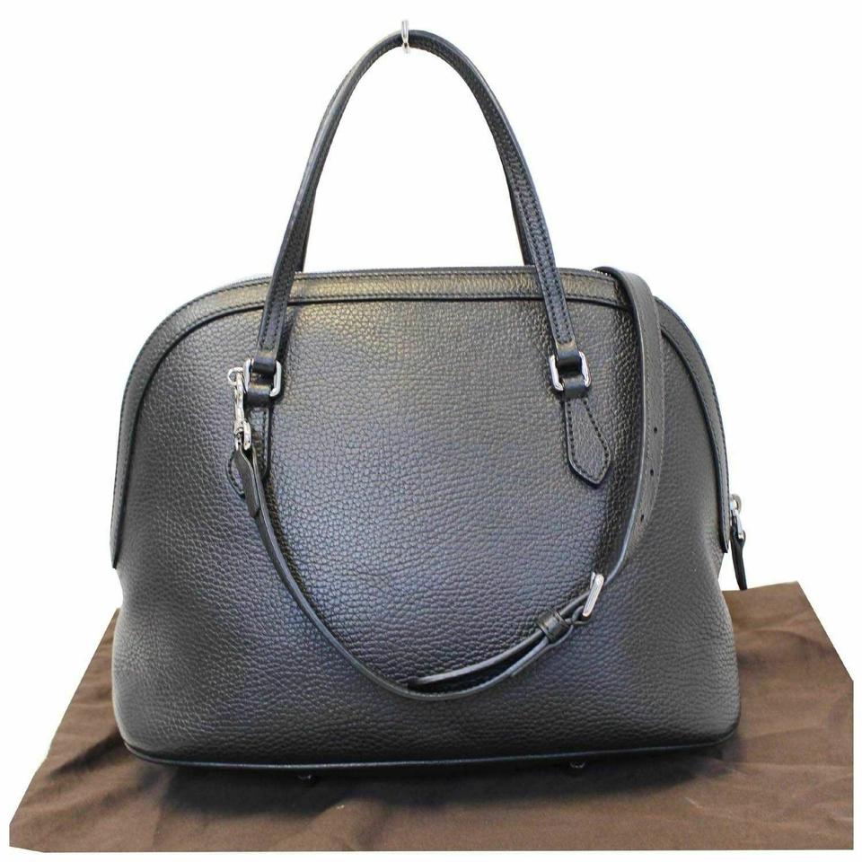 Gucci Black Leather Tote Style 4