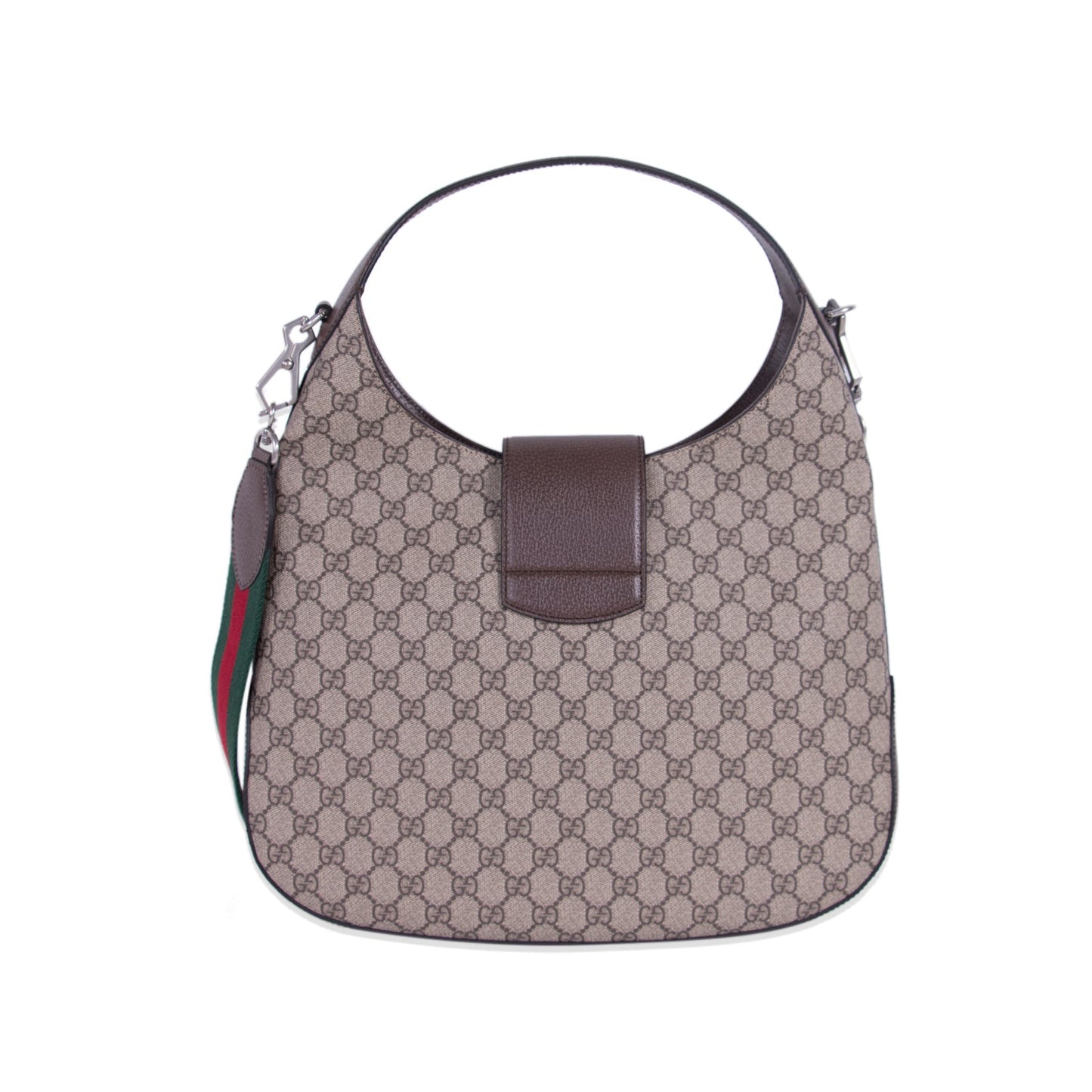 Gucci Dionysus Leather Canvas Shoulder Bag