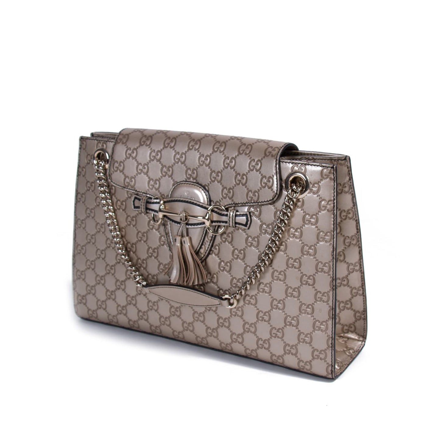 Gucci Leather Chain Shoulder Bag Style 11