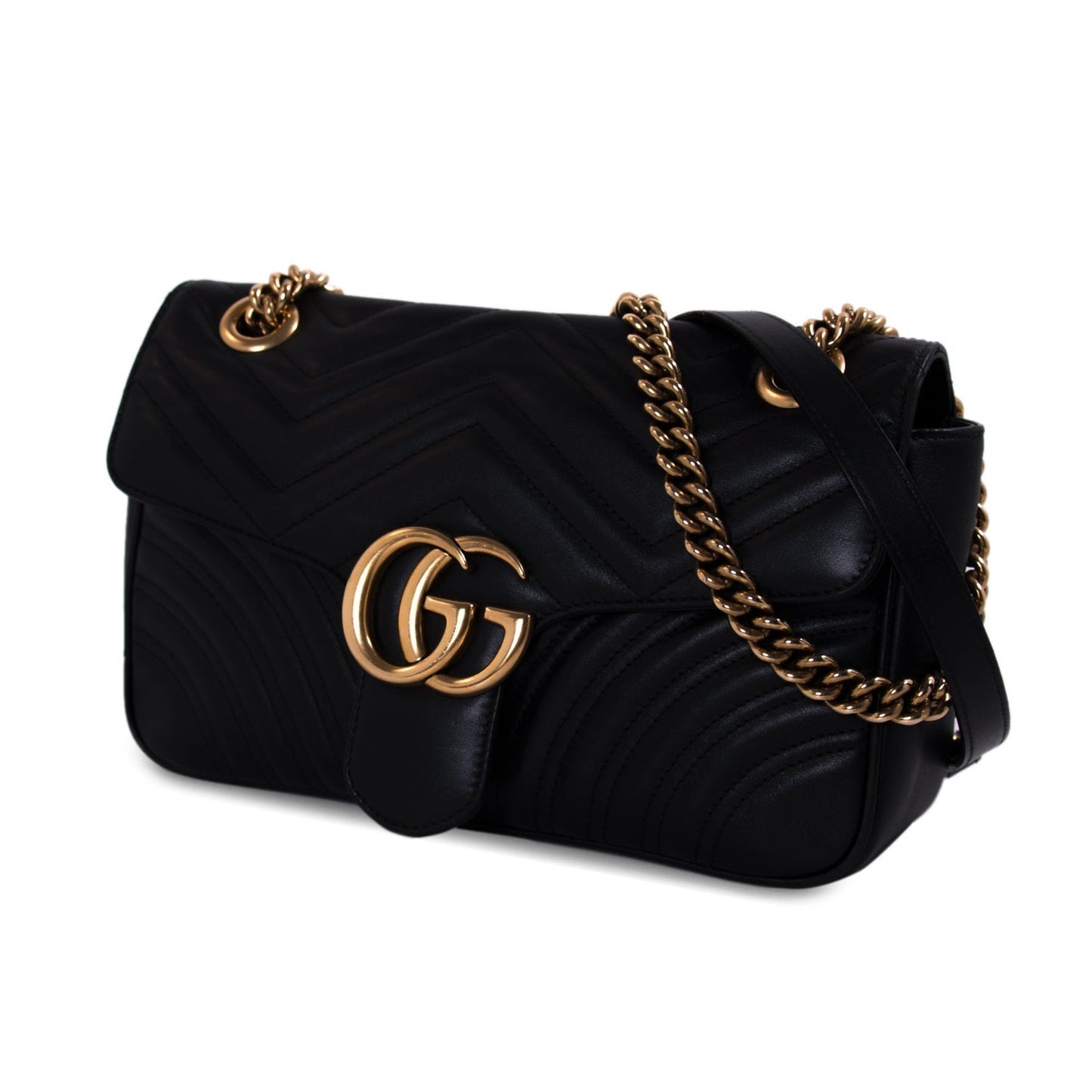Gucci GG Marmont Quilted Chain Shoulder Bag Style 3