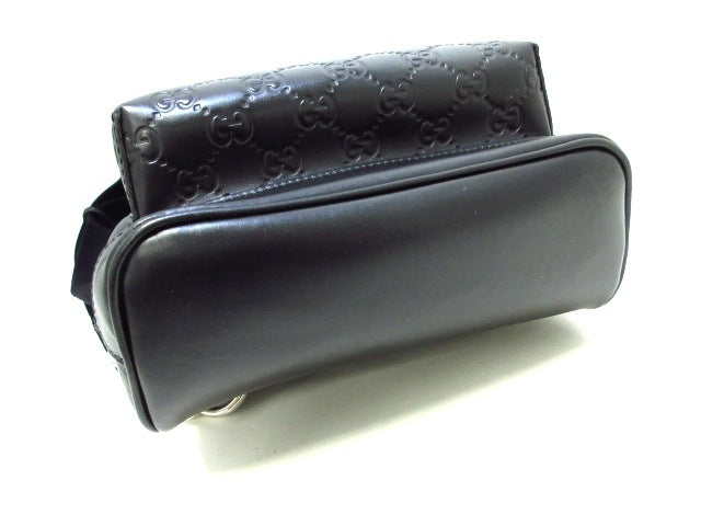 Gucci Nylon Leather Shoulder Bag