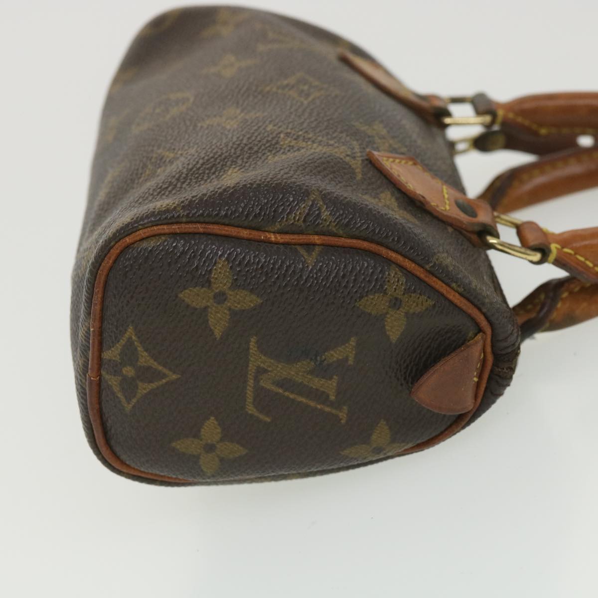LOUIS VUITTON Monogram Mini Hand Bag 2way M41534 LV hk645