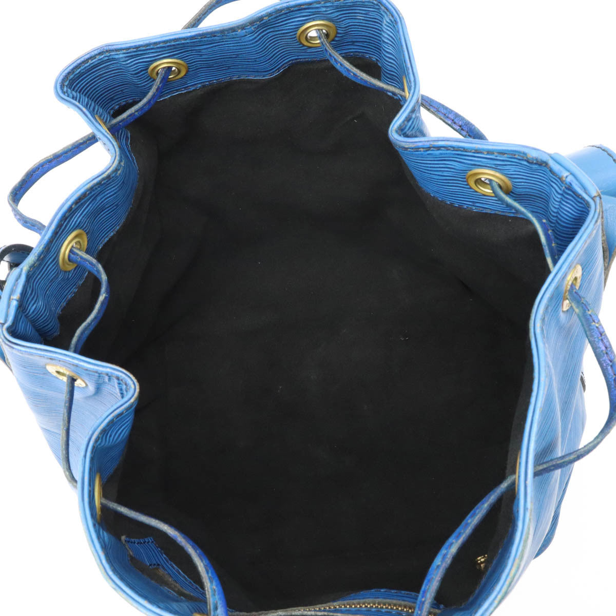 Louis Vuitton Petite Noe Epi Toledo Blue Handbag