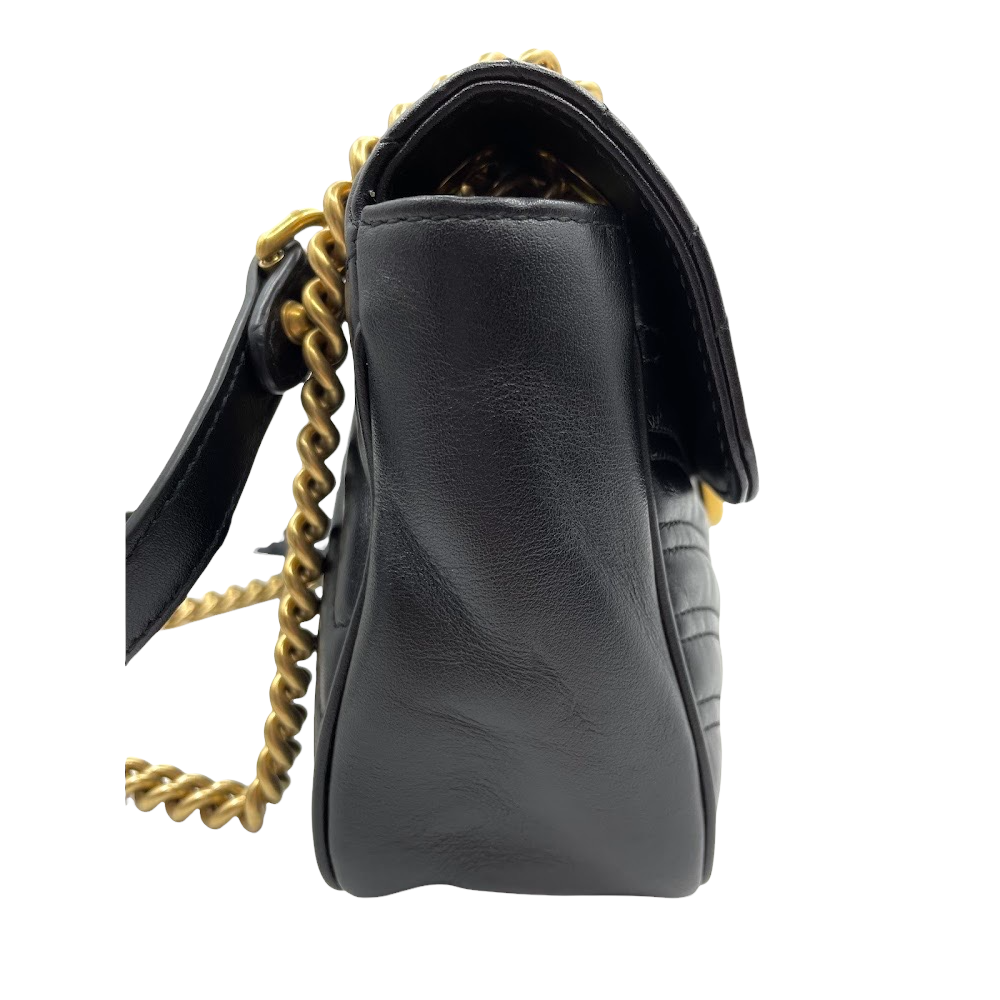 Gucci Chain Leather Shoulder Bag