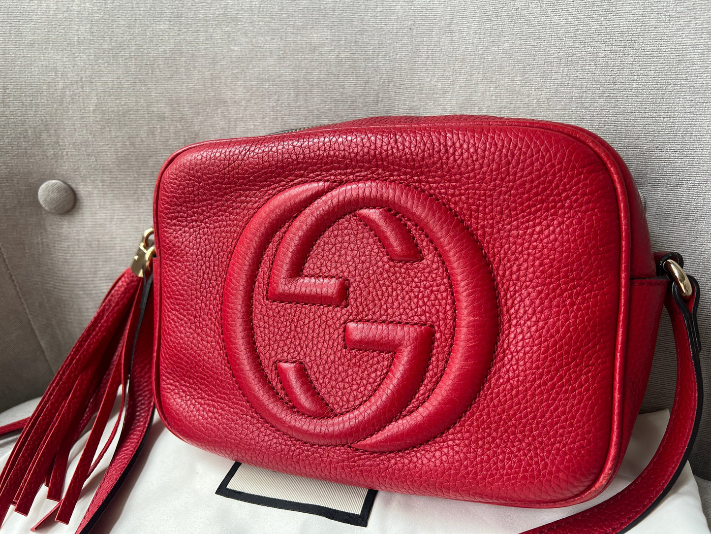 Gucci Leather Shoulder Bag