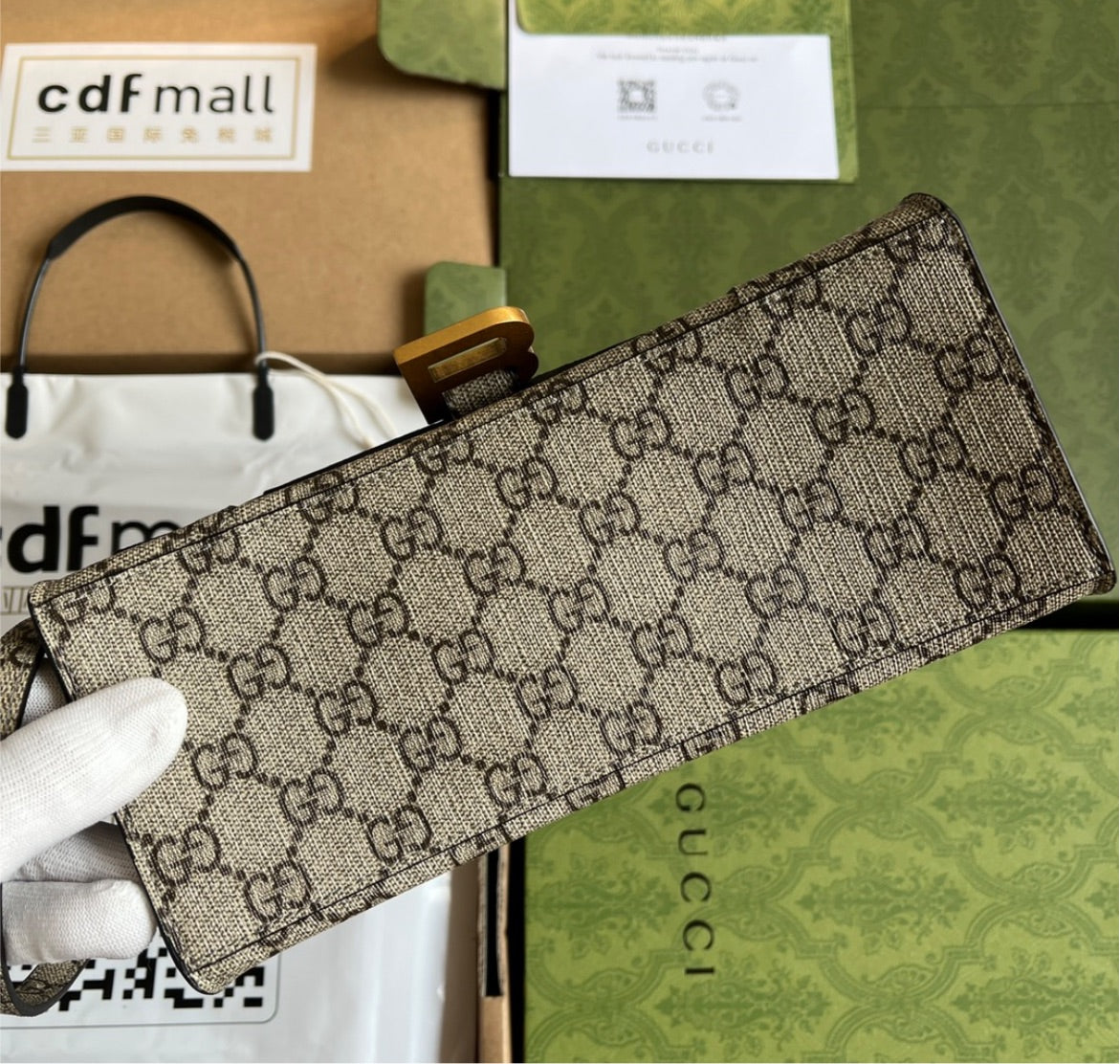 Gucci Balenciaga Woman Shoulder Bag