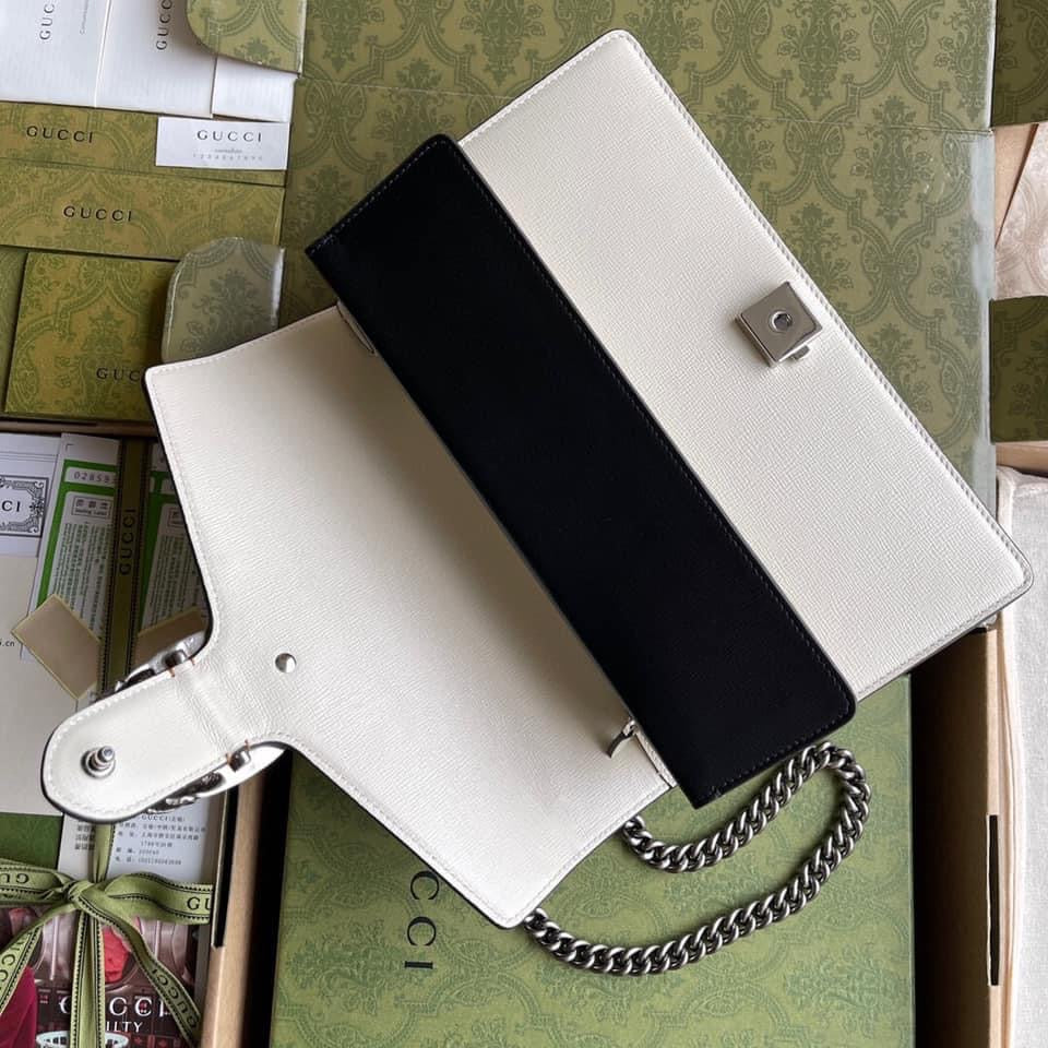 Gucci Monogram Chain Leather Crossbody