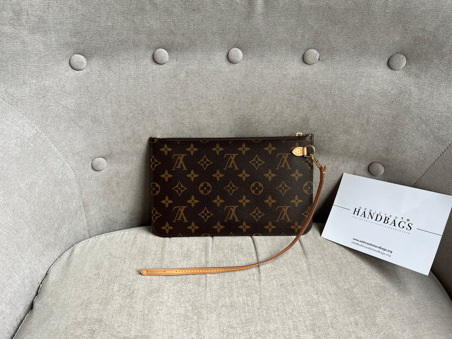 Louis Vuitton Pouch (from Neverfull MM) in Monogram Tote
