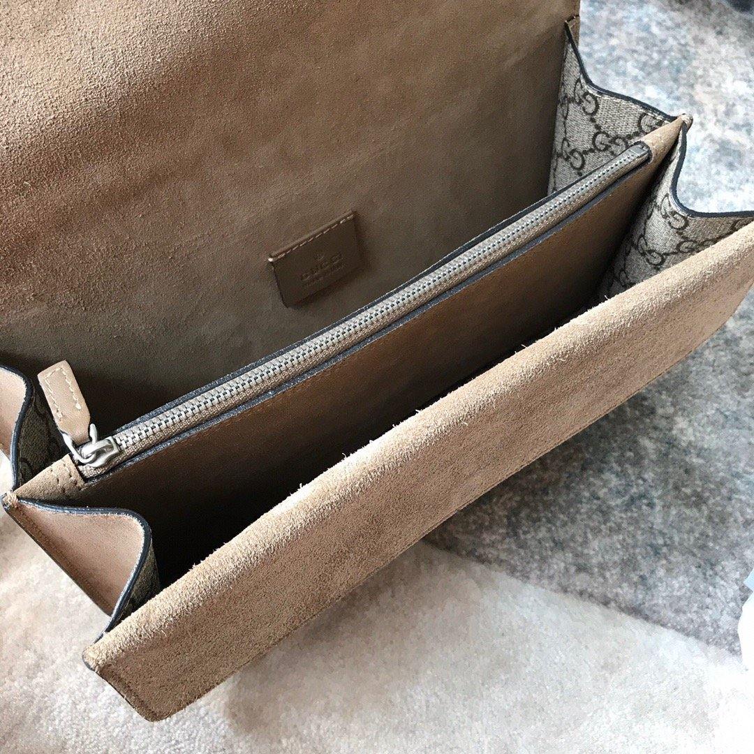 Gucci Chain Canvas Shoulder Bag