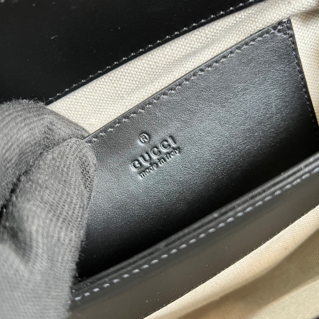 Gucci Monogram Leather Crossbody
