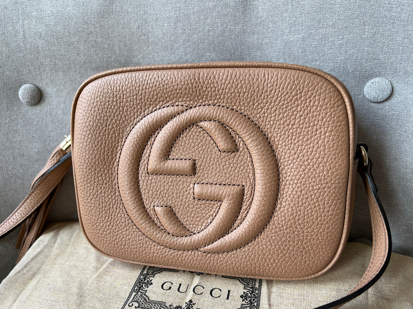 Gucci Leather Shoulder Bag