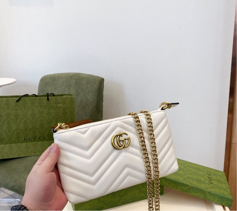 Gucci White Crossbody