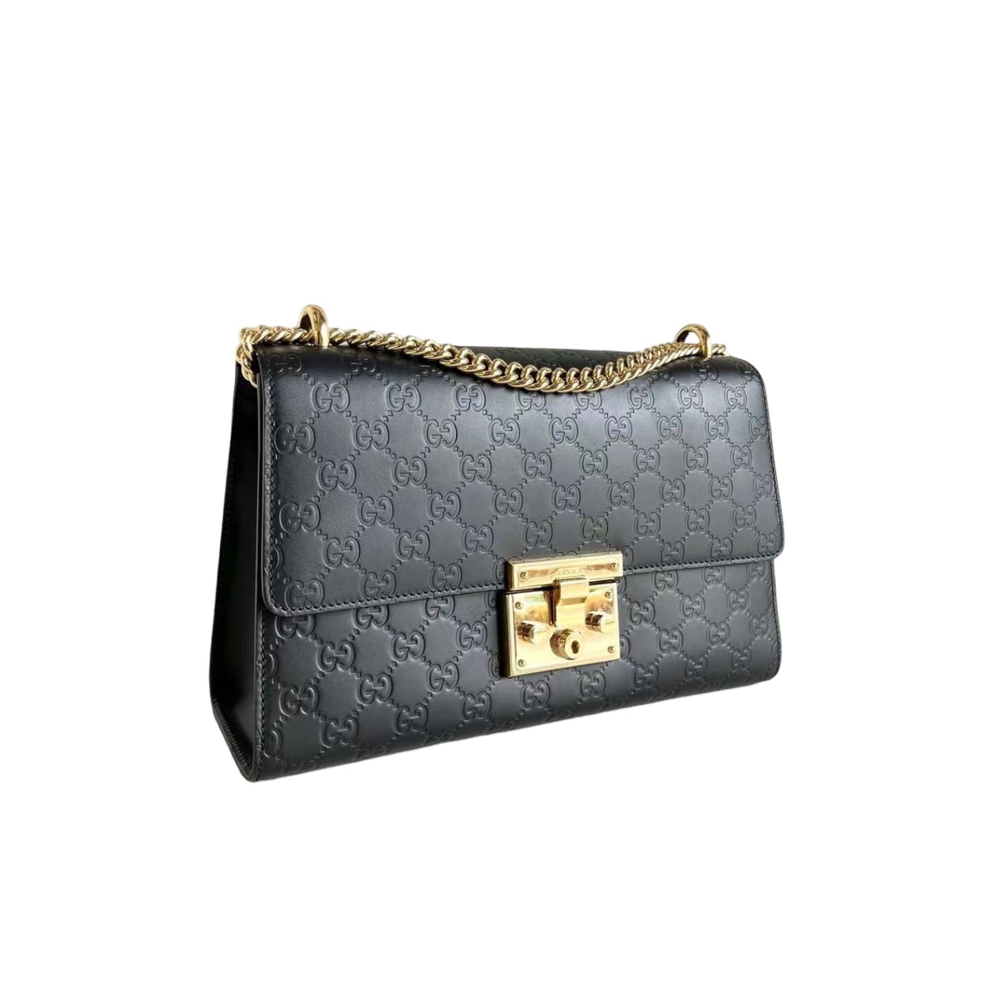 Gucci Chain Leather Crossbody