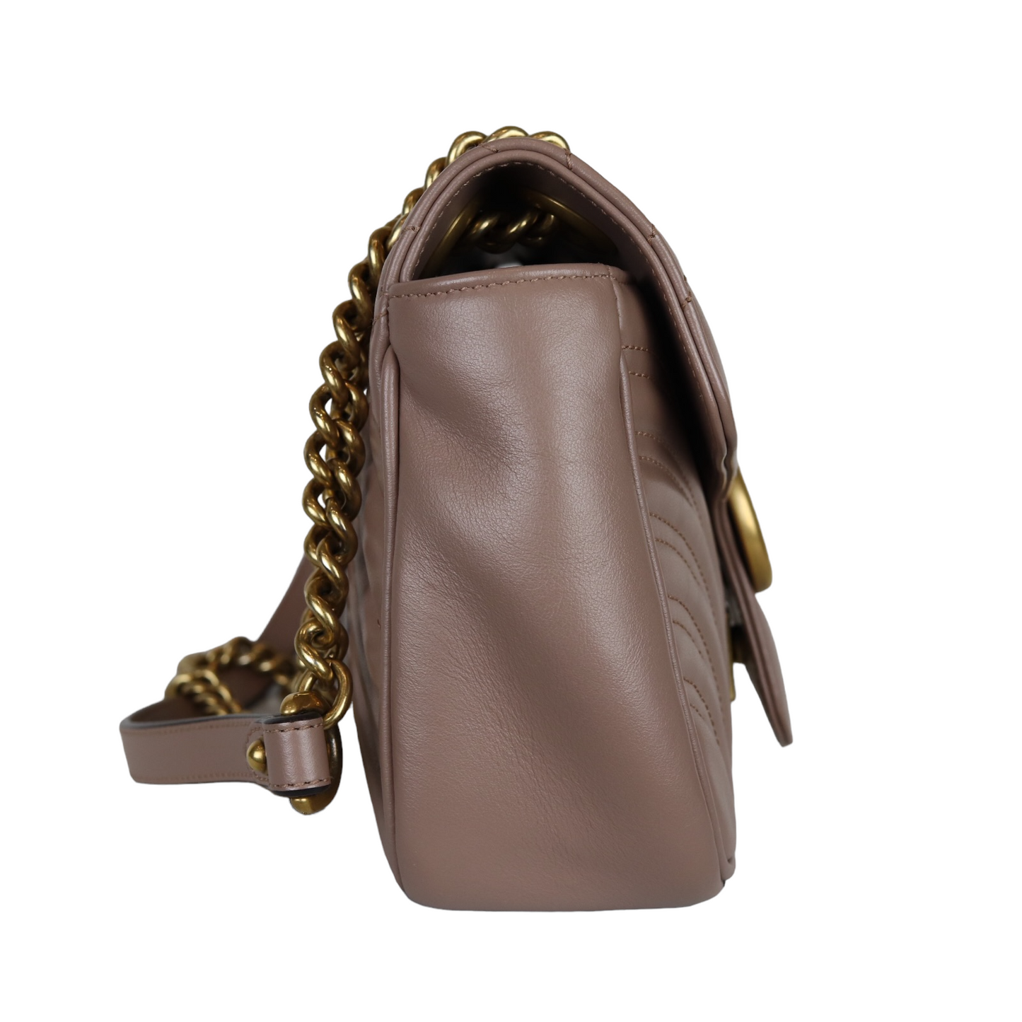 Gucci Chain Leather Shoulder Bag