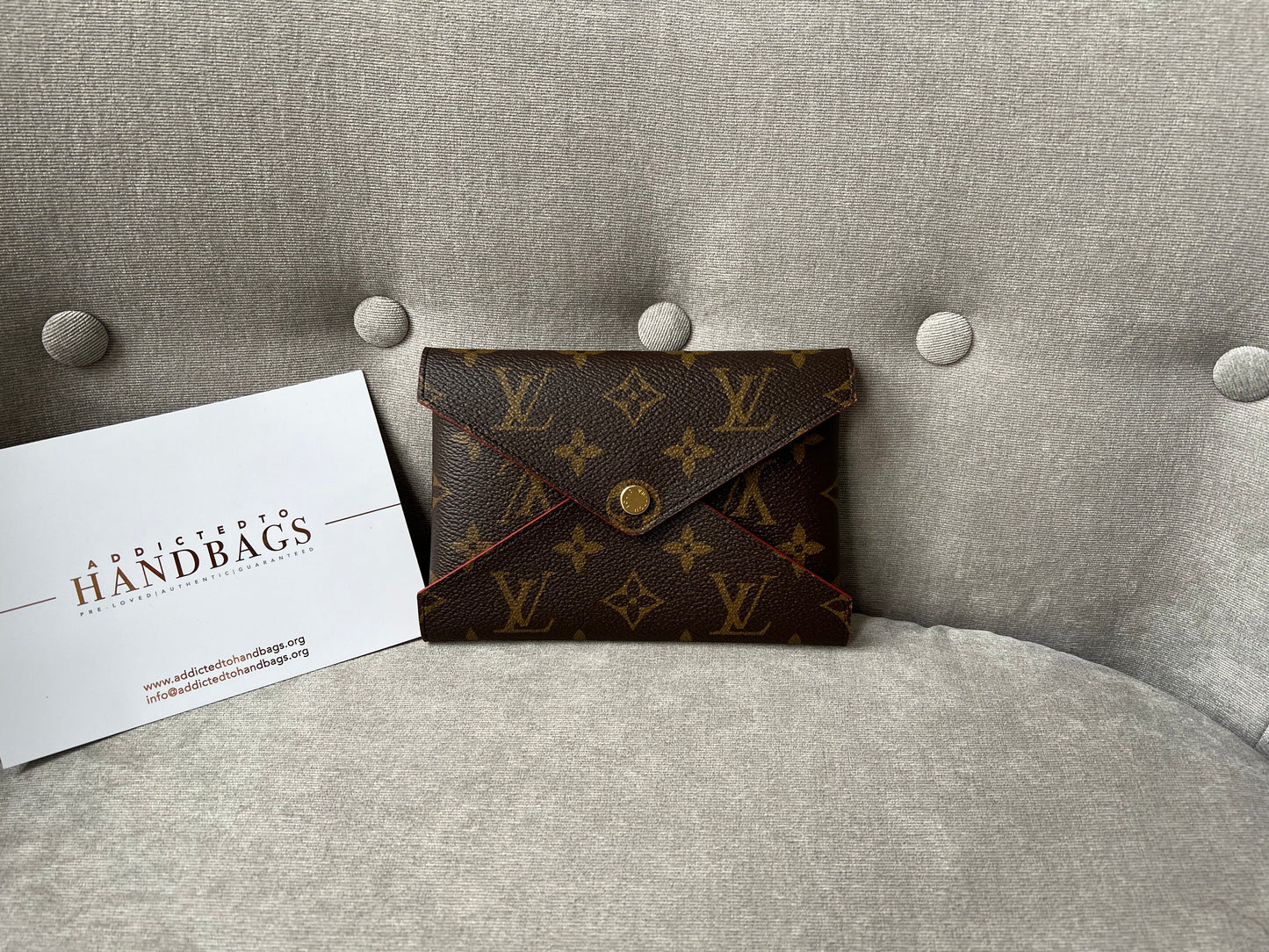 Louis Vuitton Medium Kirigami Pouch Monogram Clutch