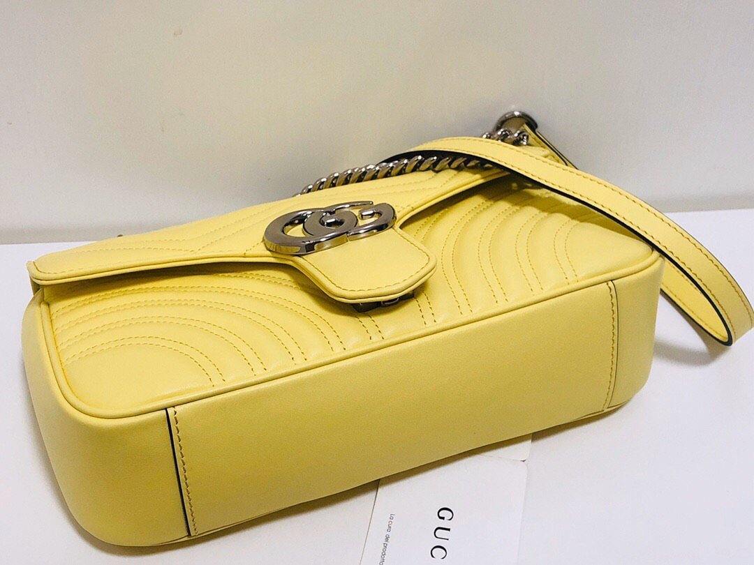 Gucci Monogram Chain Leather Crossbody