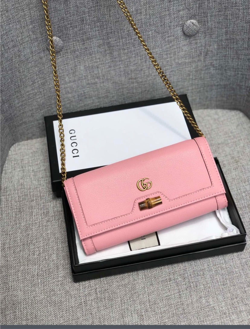 Gucci Pink Shoulder Bag Style 2