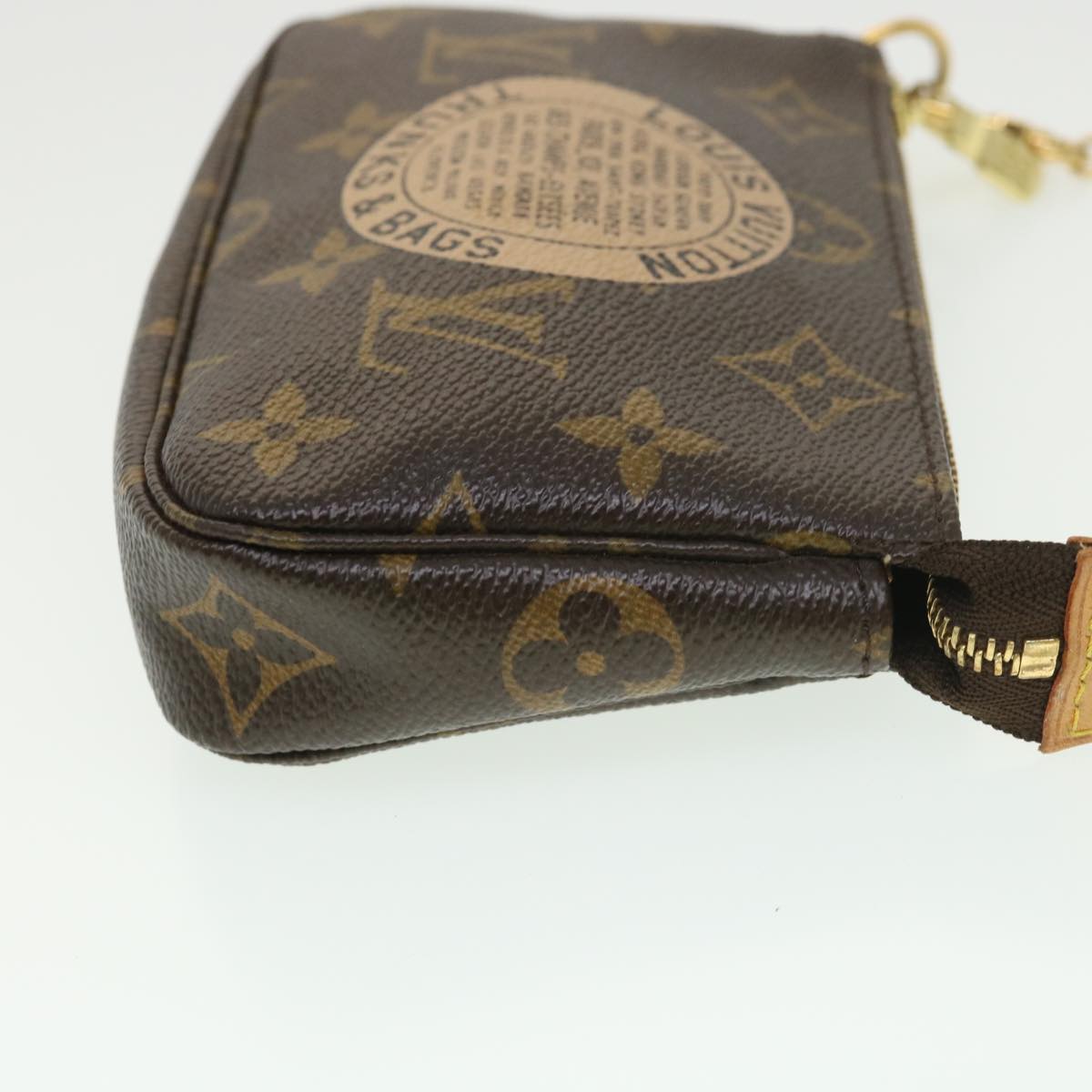 LOUIS VUITTON Monogram T&B Mini Pochette Accessoires Pouch LV ki2818 Clutch