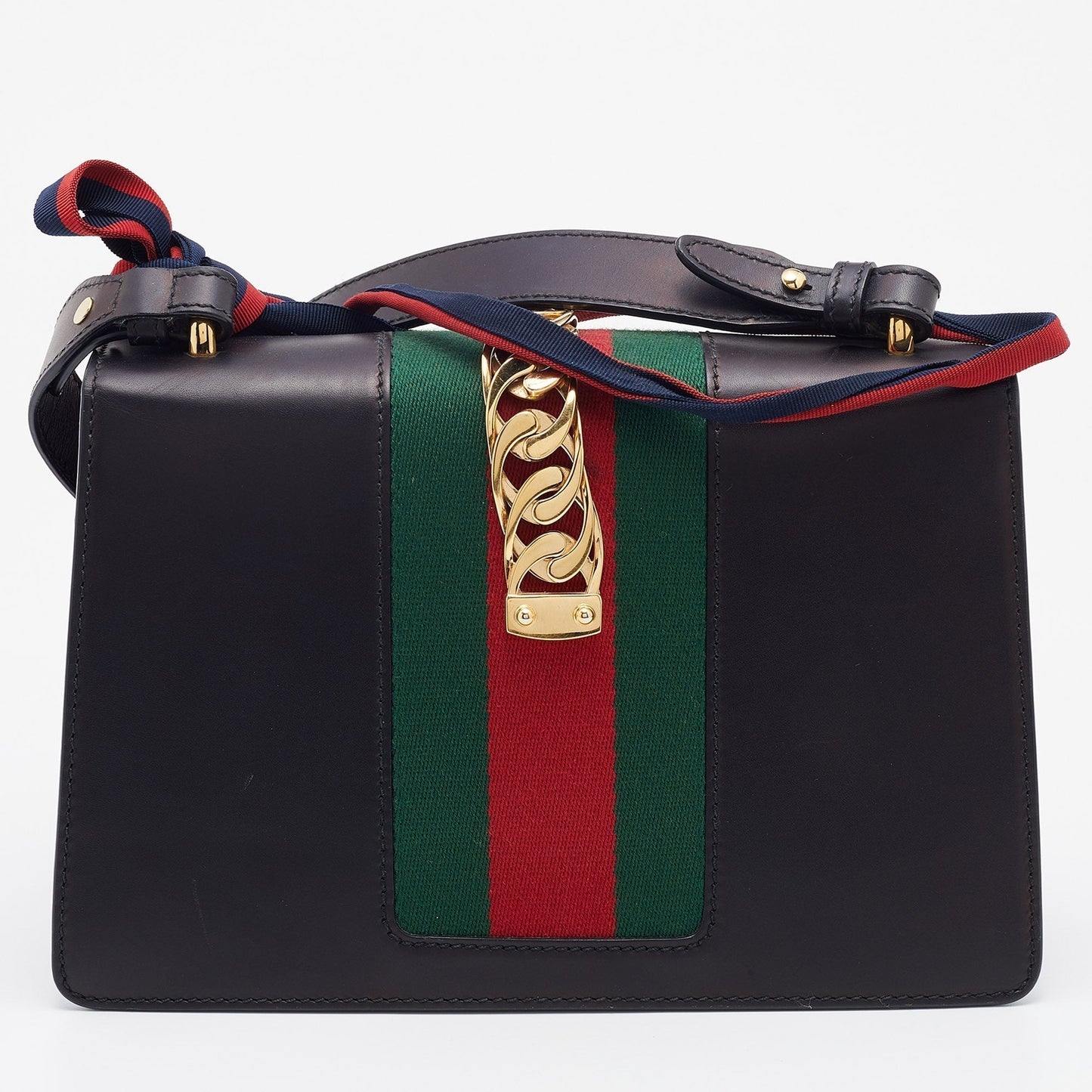 Gucci Lou Leather Shoulder Bag