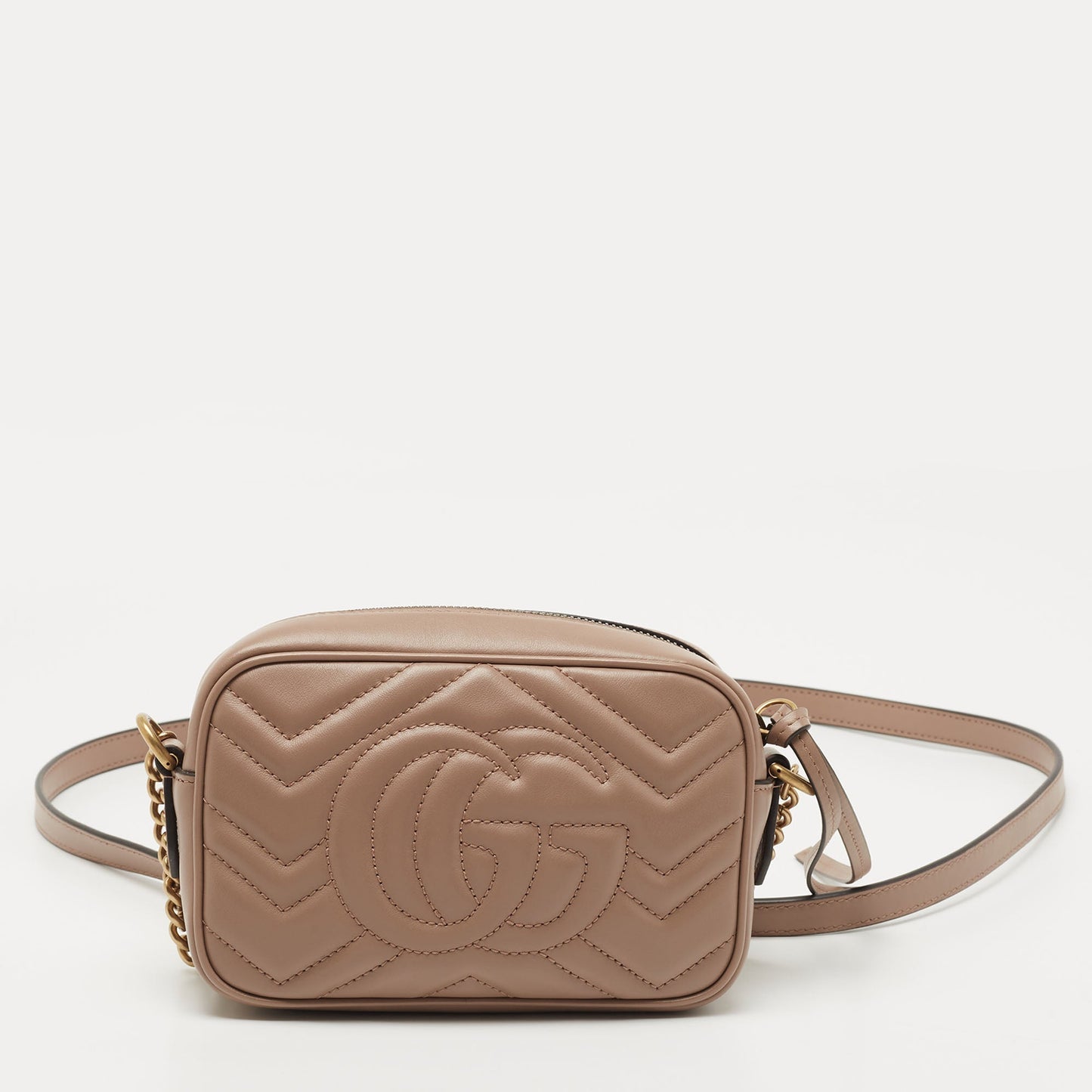 Gucci Lou Leather Mini Crossbody