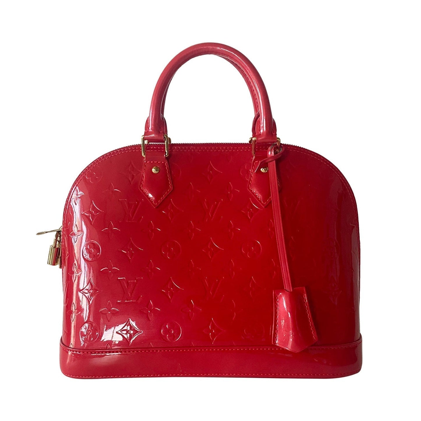 Louis Vuitton Monogram Vernis Alma PM Handbag