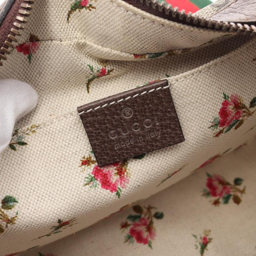 Gucci Monogram Leather Tote