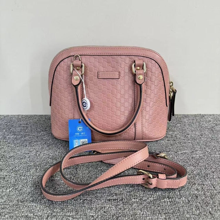 Gucci Alma Leather Mini Shoulder Bag