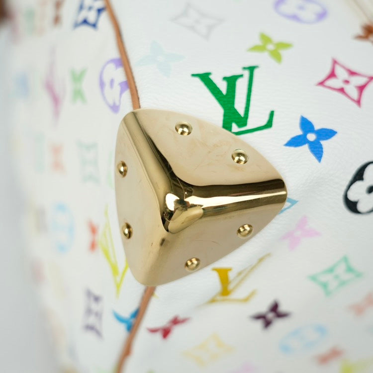 Louis Vuitton Monogram Multicolore White Handbag