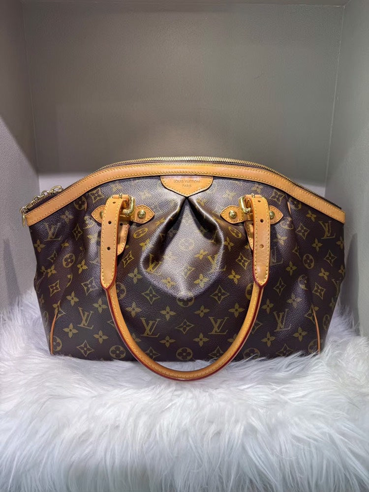 Louis Vuitton Tivoli Monogram Brown Satchel Bag