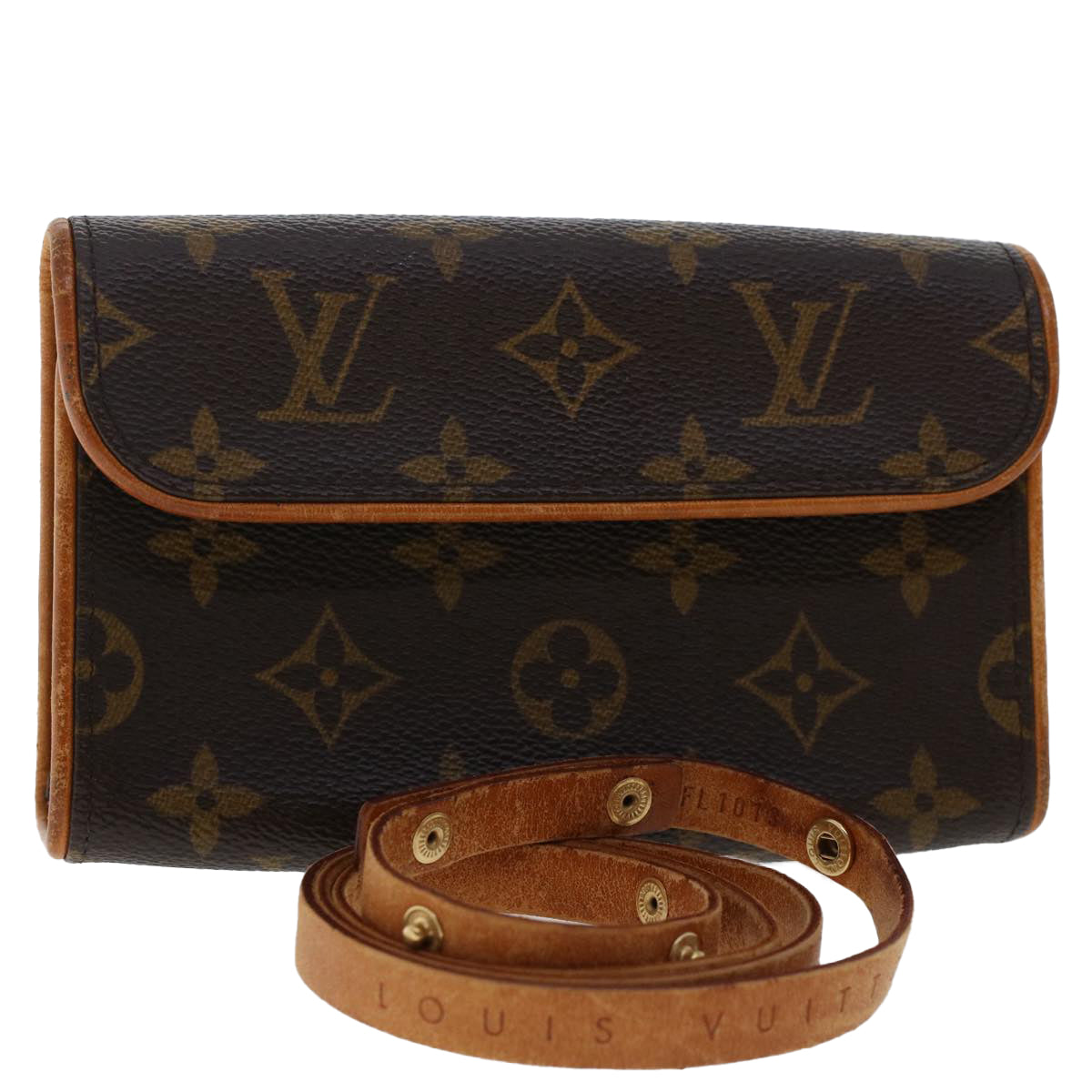 LOUIS VUITTON Monogram Pochette Florentine Waist Bag LV Auth rd5670