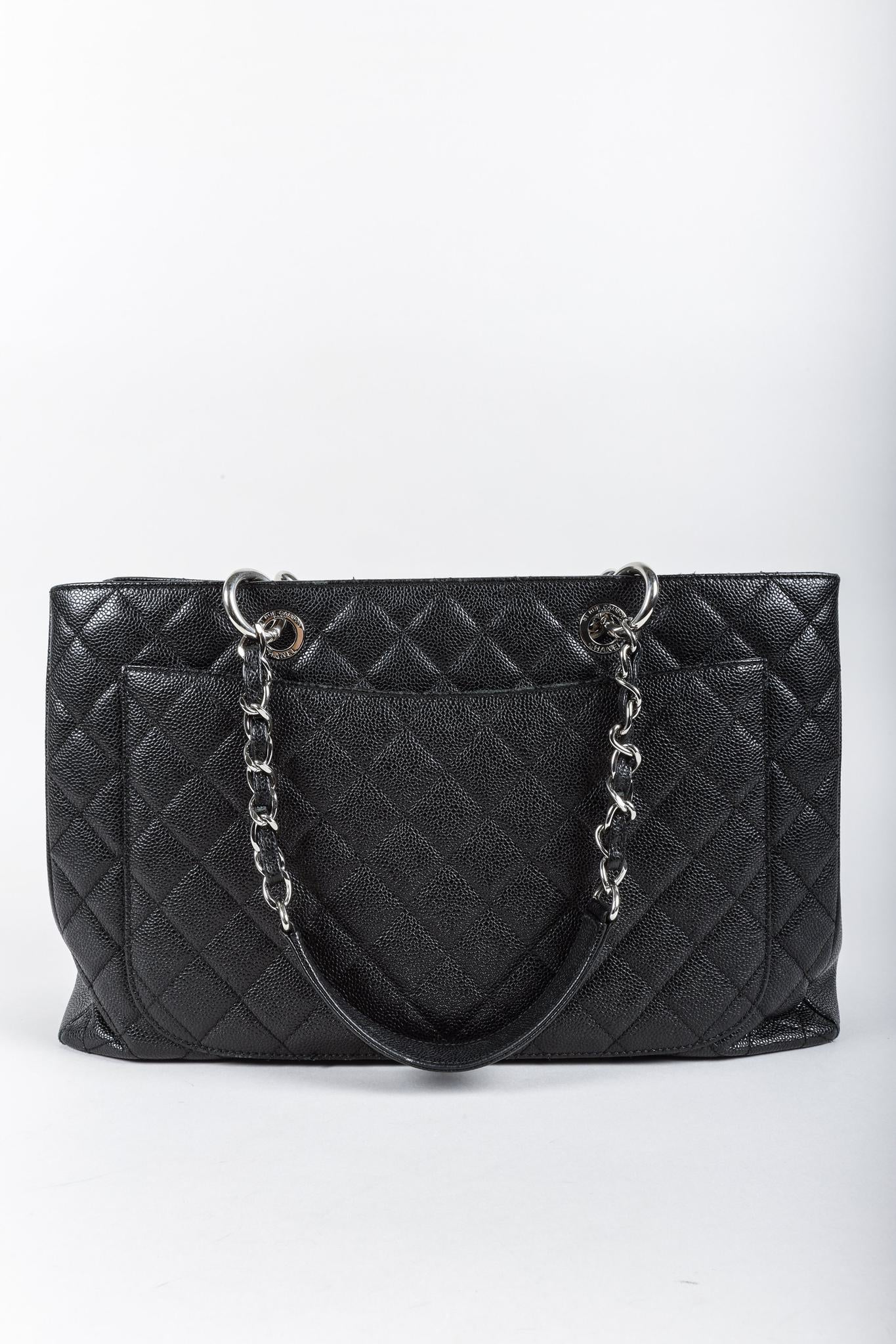 Chanel Caviar XL Grand Shopping Tote GST SHW