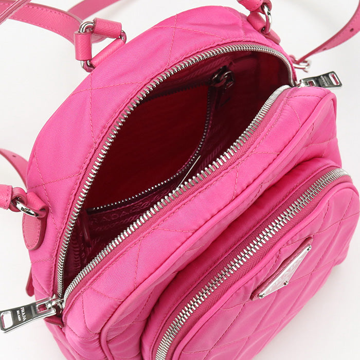 PRADA Backpack Backpack Nylon pink Women