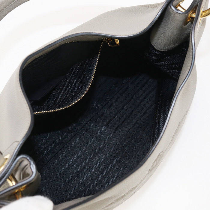 PRADA Shoulder Bag/One Shoulder Bag leather beige Women