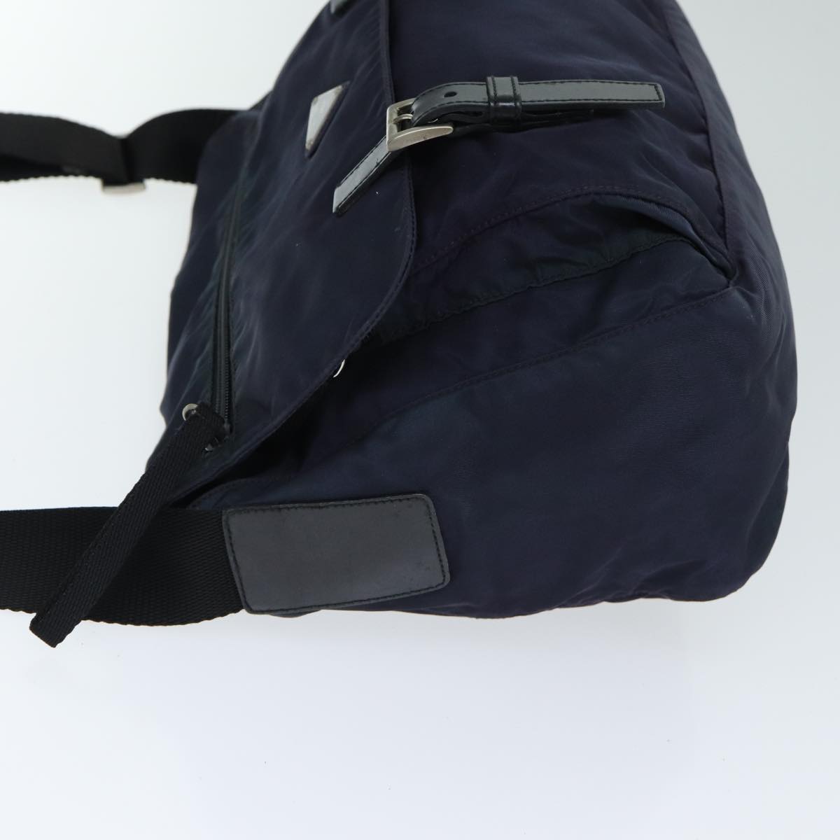 PRADA Shoulder Bag Nylon Purple Auth