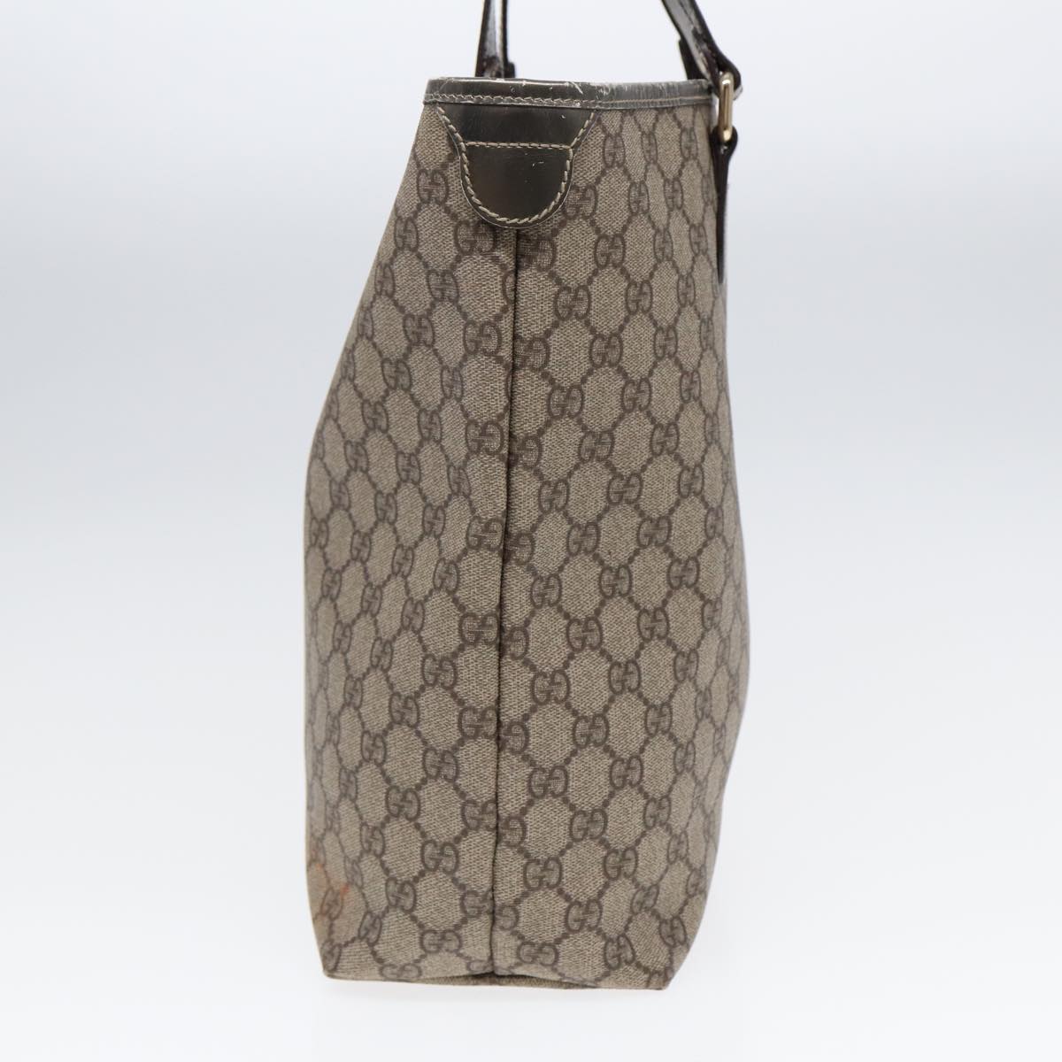 Gucci Leather Canvas Tote