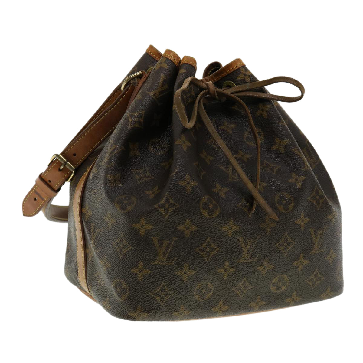 LOUIS VUITTON Monogram Petit Noe Shoulder Bag LV Auth yk4860