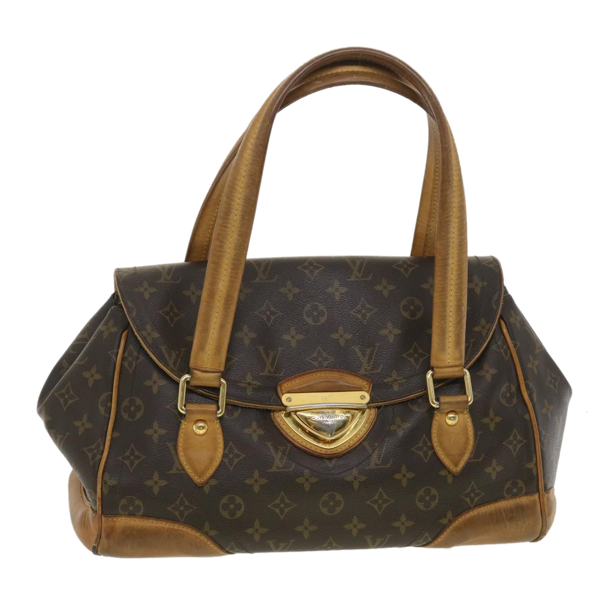 LOUIS VUITTON Monogram Beverly GM Shoulder Bag LV Auth yk6152B