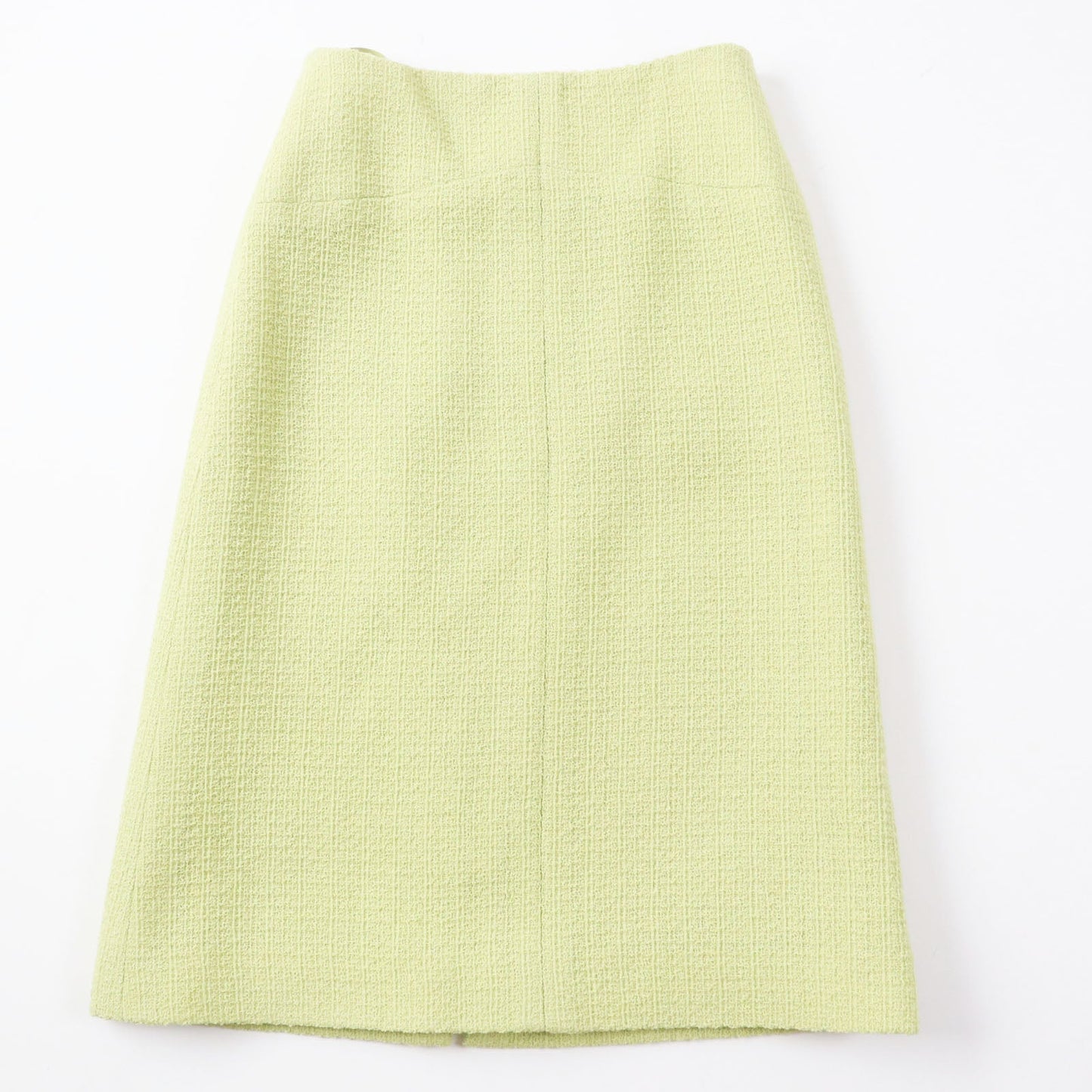 Chanel Wool Tweed Skirt Gold Button Zip Classic Flap Tote
