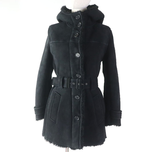 PRADA Mouton coat Main: Mouton black Women 38