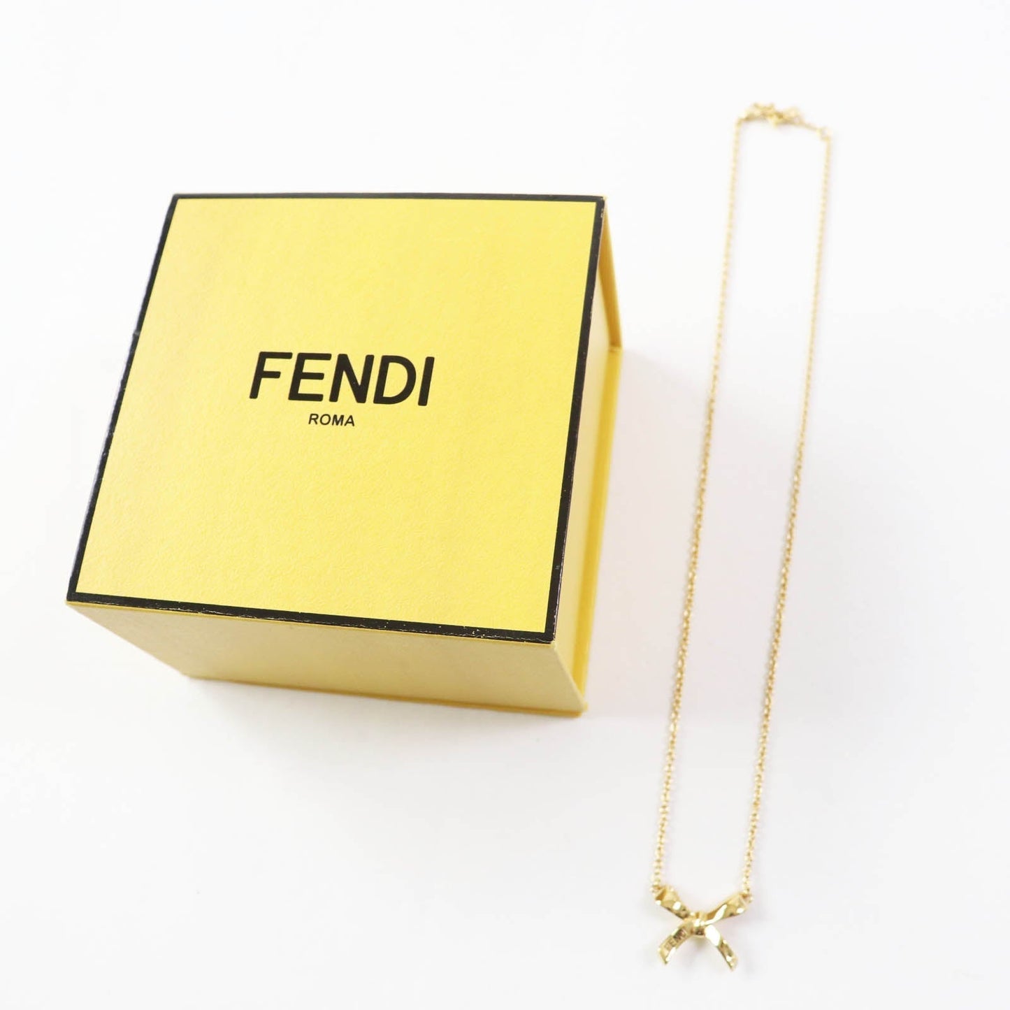 FENDI Necklace 8AK081 Gold Plated gold Women