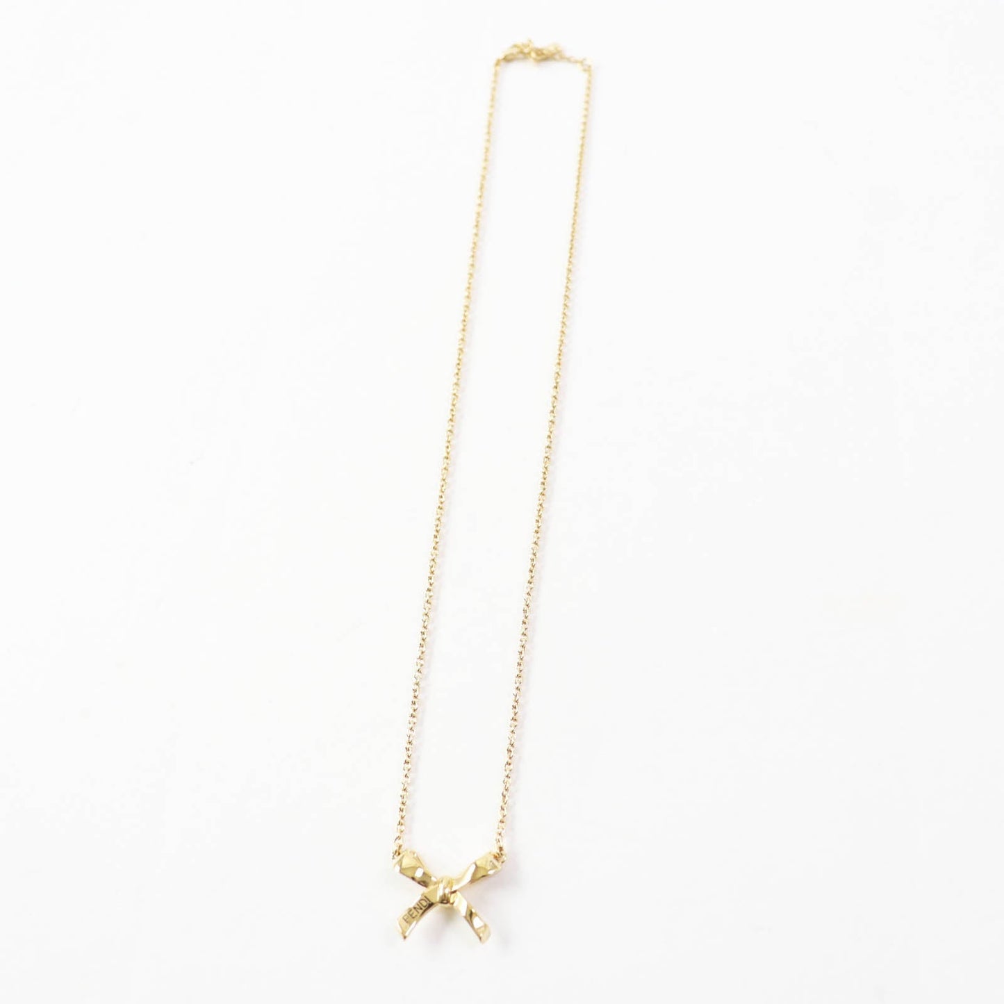 FENDI Necklace 8AK081 Gold Plated gold Women