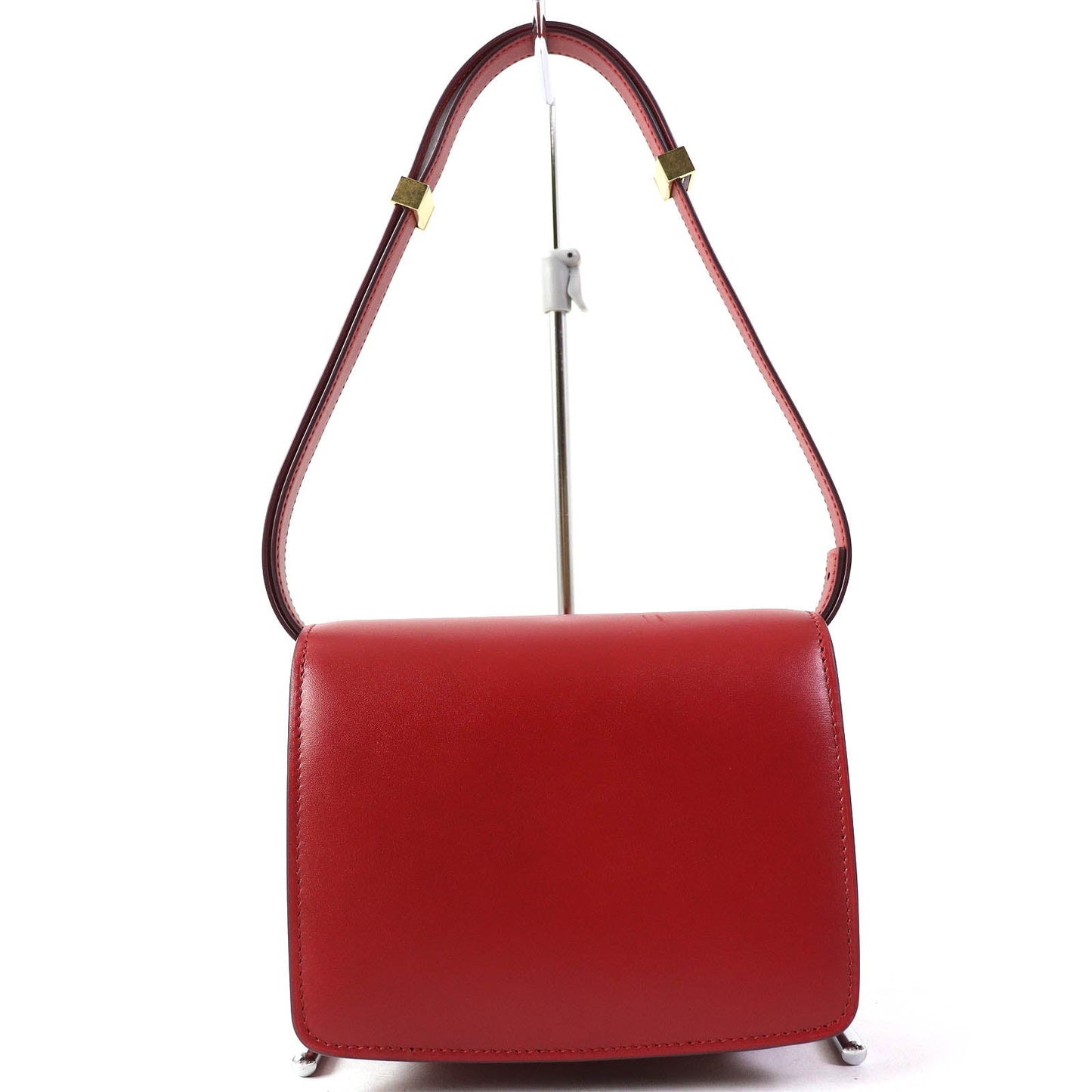 CELINE Shoulder Bag 189183DLS Main: Leather Red CLASSIC BOX Small Classic Box Small Women