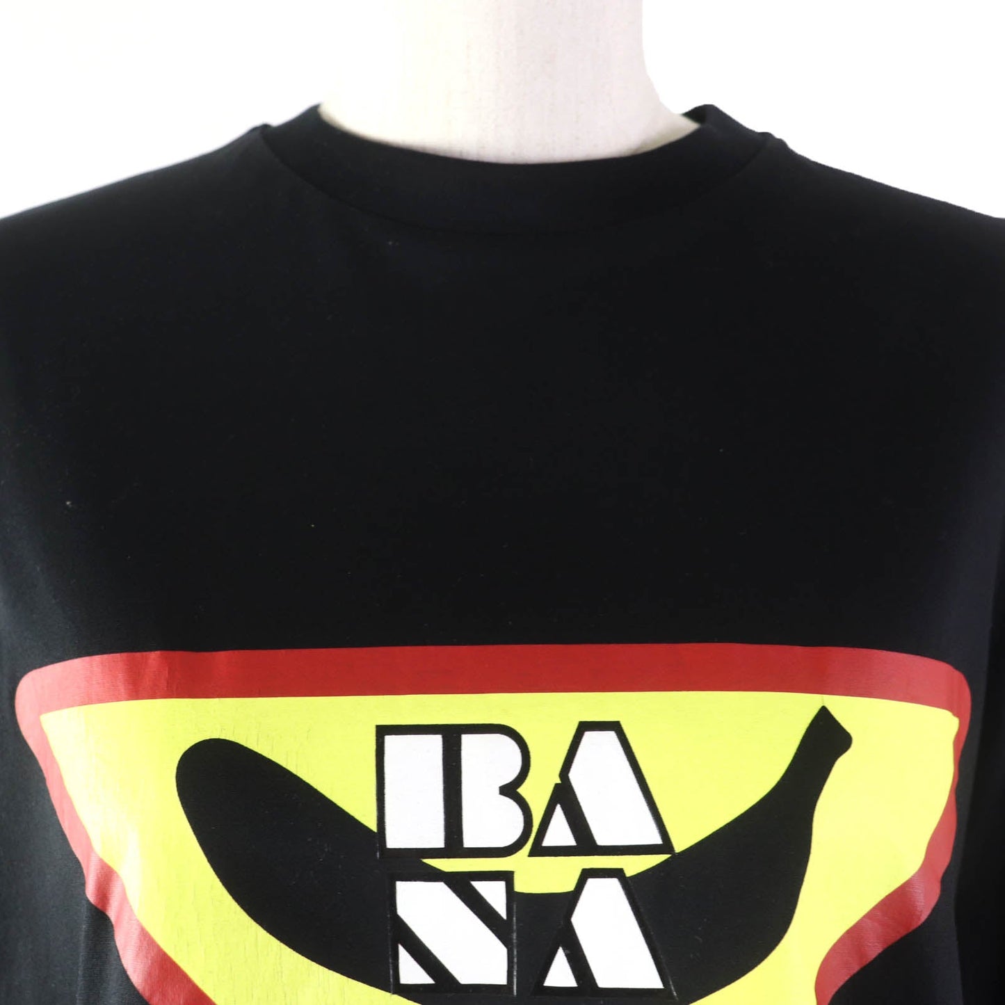 PRADA Short sleeve T-shirt 35976 Main: 100% cotton black Banana Collection Women S
