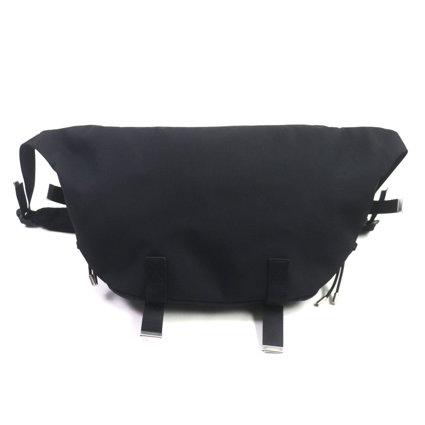 CELINE Sling bag Nylon black Medium Trekking Messenger mens Secondhand