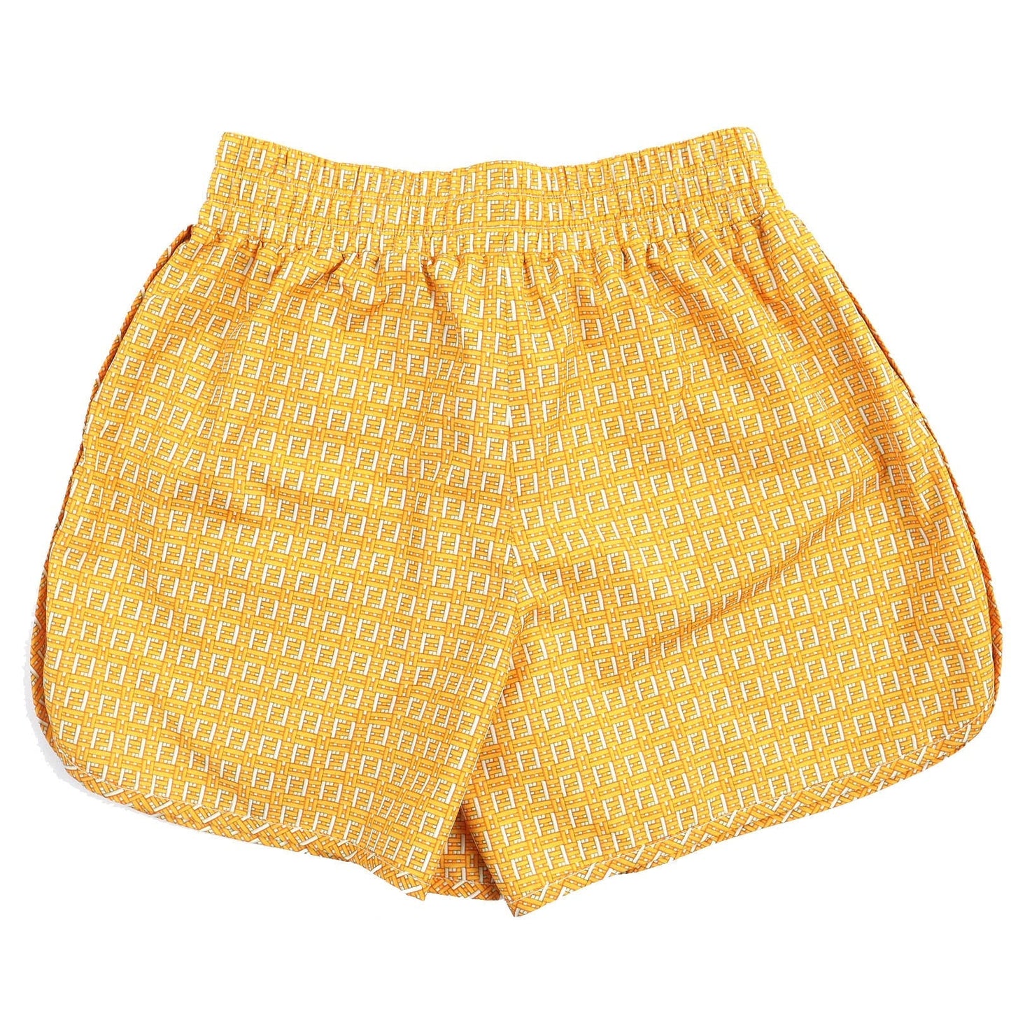 FENDI Shorts FAB230 Outer: 100% polyester, Lining: 100% polyester Yellow type mens XS