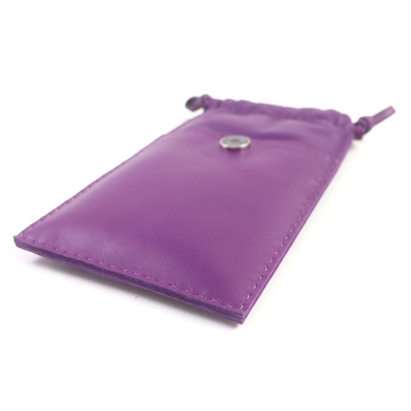 HERMES Pouch Anjou Miro Vaughan Swift purple Pilo mens