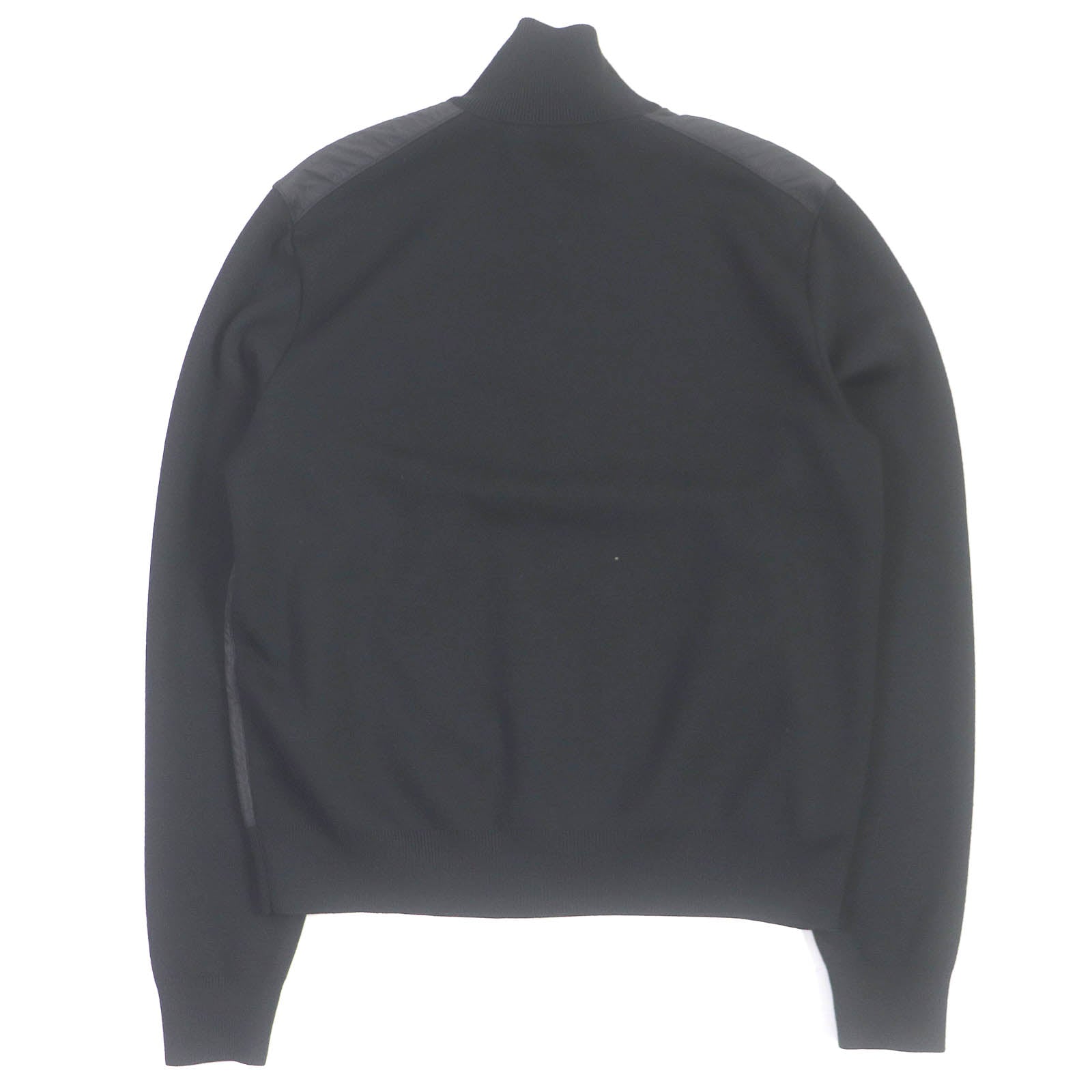 PRADA Blouson UMC134 Main: 100% virgin wool, Part: 100% polyamide (nylon) black mens 46
