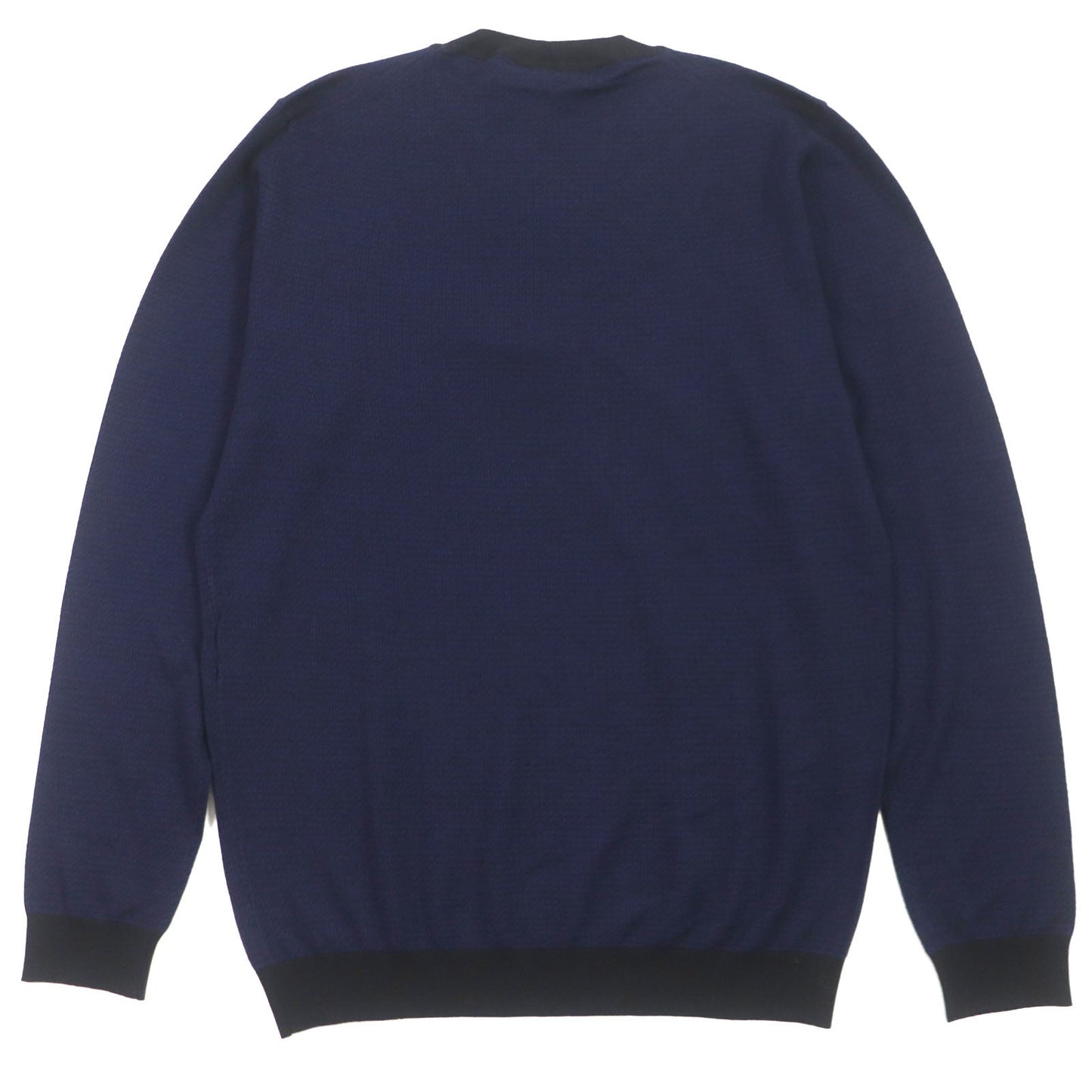 FENDI knit FZY078 Main: 100% wool Navy mens 52