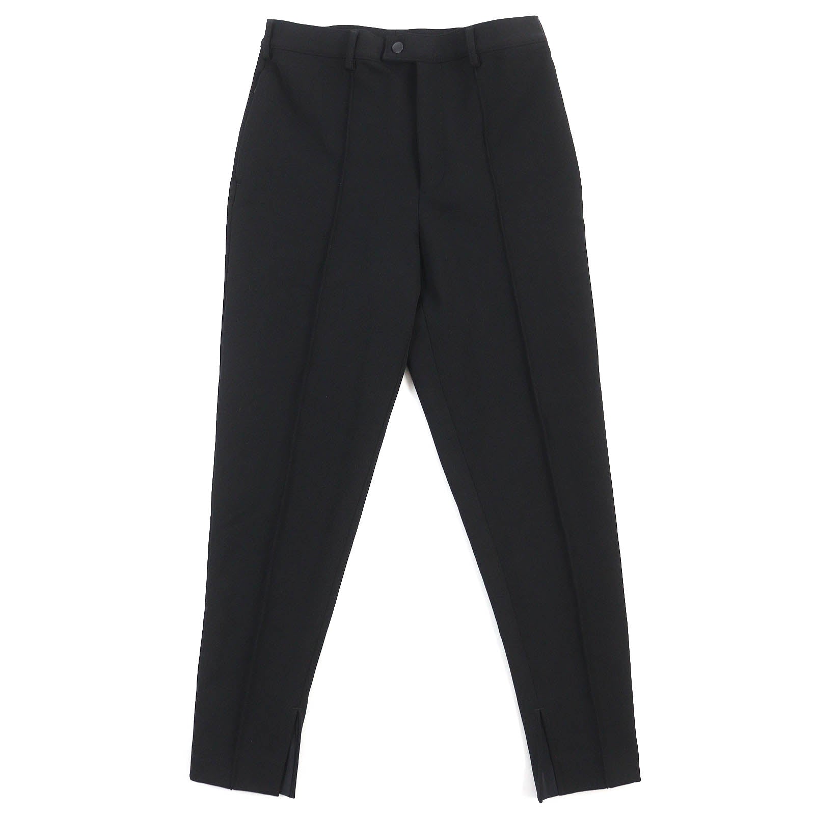 PRADA slacks SPH311 Outer: 70% polyamide, Outer: 26% polyester, Outer: 4% elastane, Lining: 77% cotton, Lining: 20% polyamide black mens 48