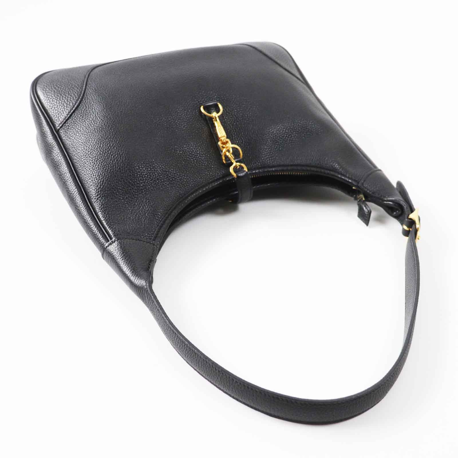 HERMES Shoulder Bag Main: Togo black Trim 31 Women